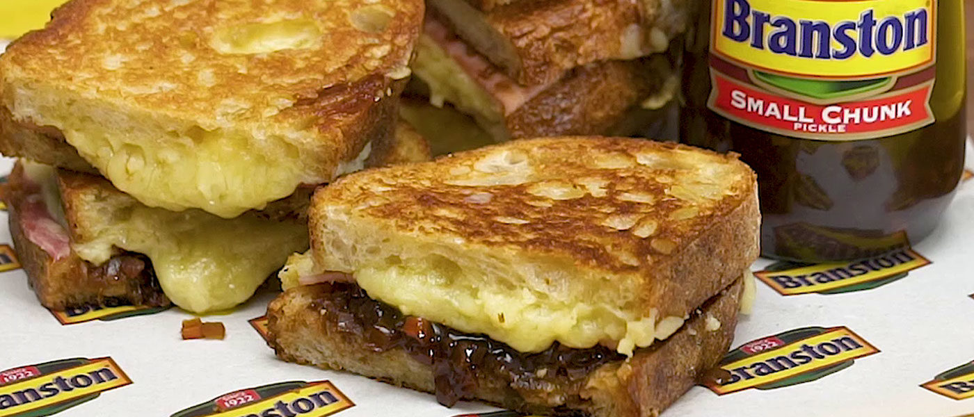 Ultimate Cheese & Ham Toastie recipe | Branston-image